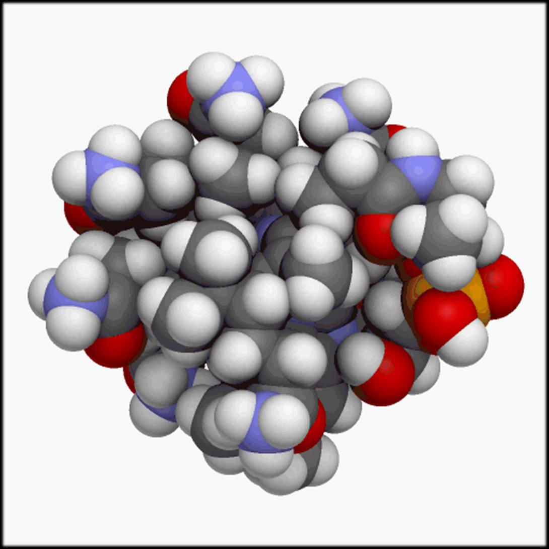 Vitamin B12 cobalamin molecular structure for anti-aging dermal filler